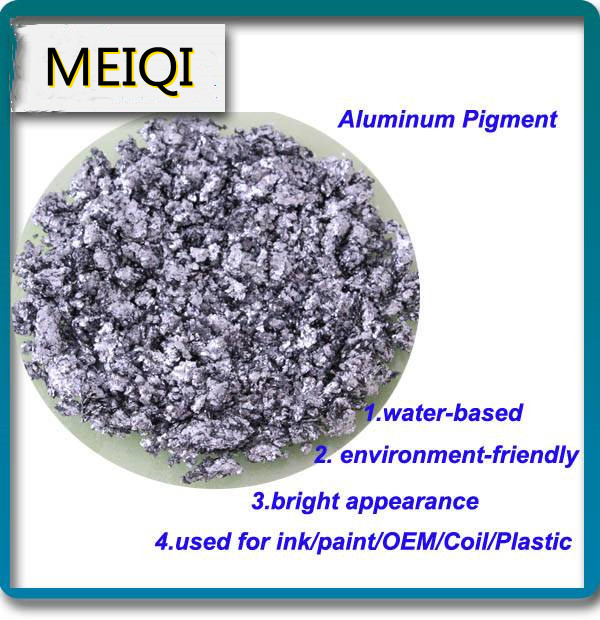 Silver aluminum paste
